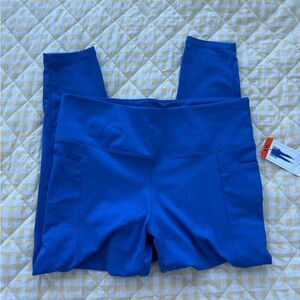 Danskin Blue High-Waisted Leggings XXL